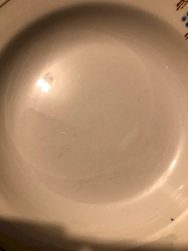 Assiette creuse vintage St Amand