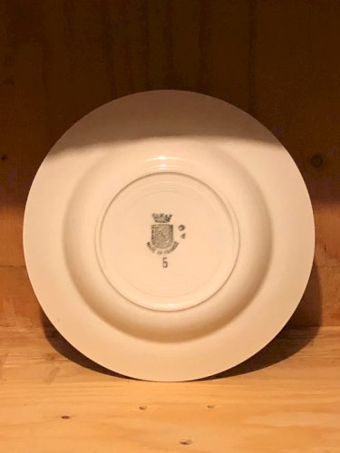 Assiette creuse vintage St Amand