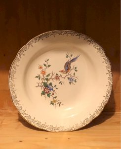 Assiette creuse vintage