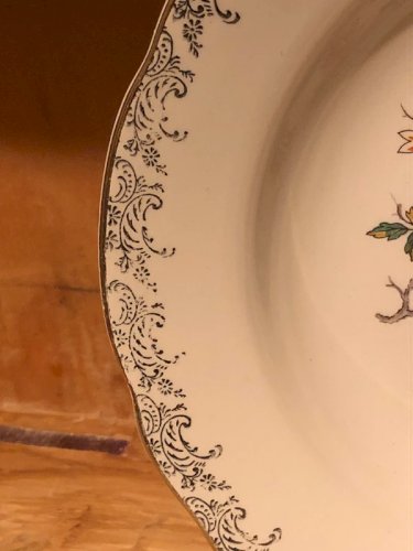 Assiette creuse vintage