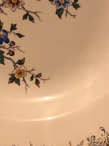 Assiette creuse vintage