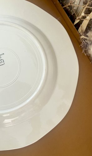 Assiette de service Oscar - Digoin Sarreguemines