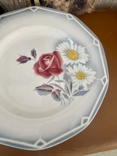 Assiette de service Oscar - Digoin Sarreguemines