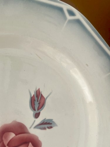 Assiette de service Oscar - Digoin Sarreguemines