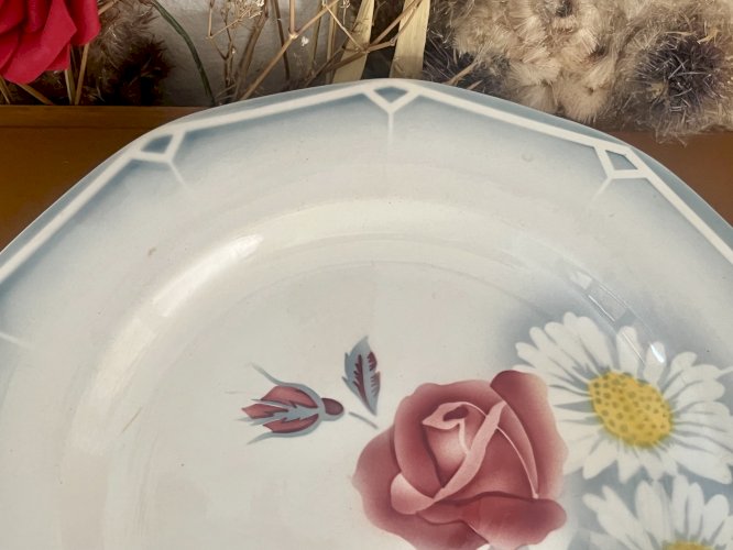 Assiette de service Oscar - Digoin Sarreguemines