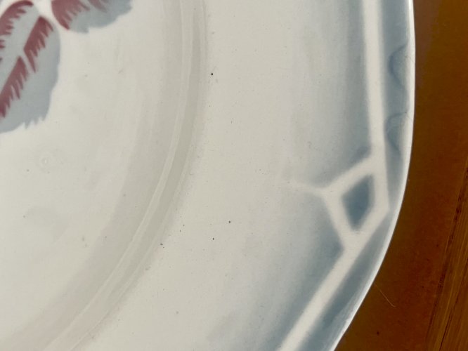 Assiette de service Oscar - Digoin Sarreguemines