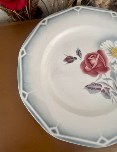 Assiette de service Oscar - Digoin Sarreguemines