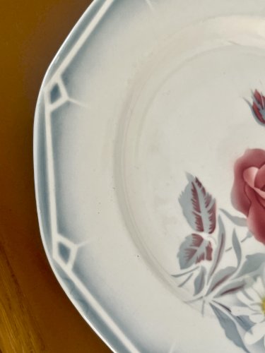 Assiette de service Oscar - Digoin Sarreguemines