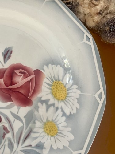 Assiette de service Oscar - Digoin Sarreguemines