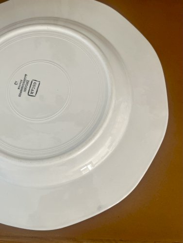 Assiette de service Oscar - Digoin Sarreguemines