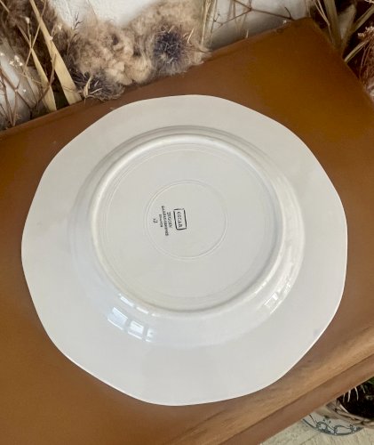 Assiette de service Oscar - Digoin Sarreguemines