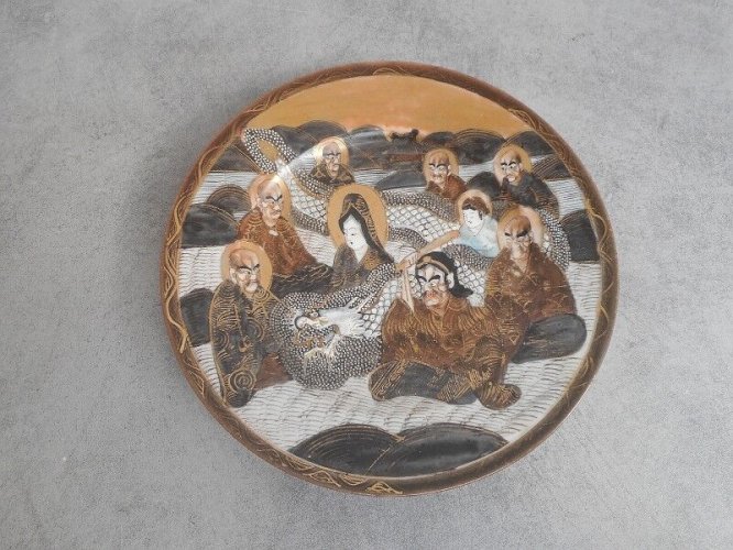 ASSIETTE DECOR JAPONAIS