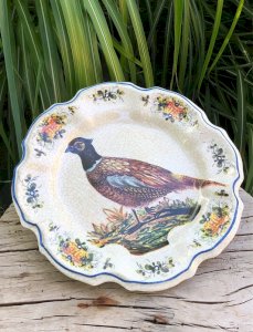 Vintage decorative plate made in Italy