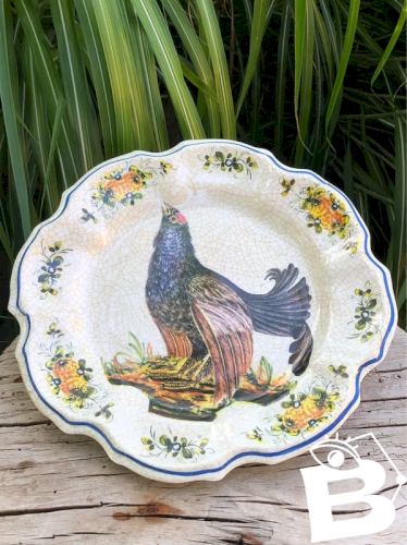 Assiette décorative vintage made in Italy