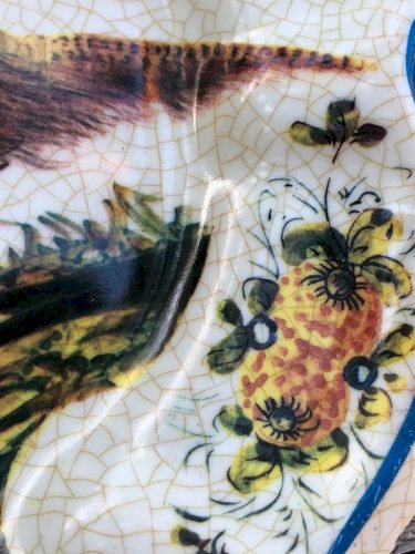 Assiette décorative vintage made in Italy