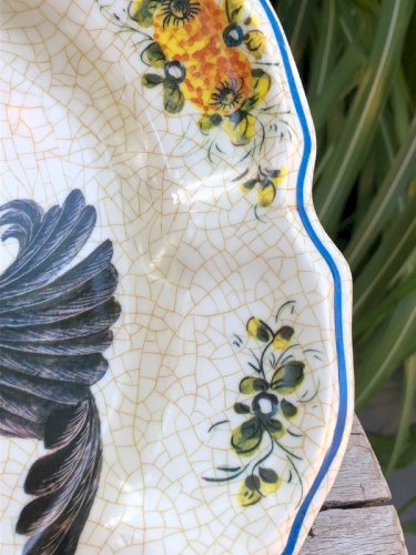 Assiette décorative vintage made in Italy