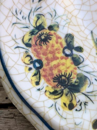 Assiette décorative vintage made in Italy