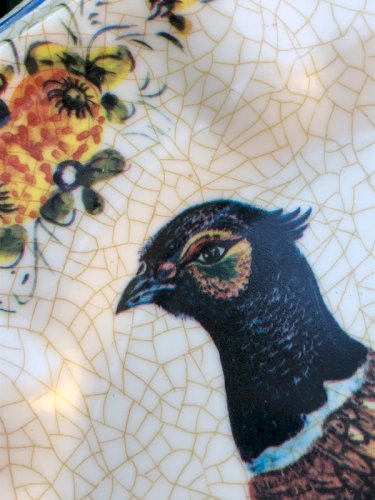 Assiette décorative vintage made in Italy