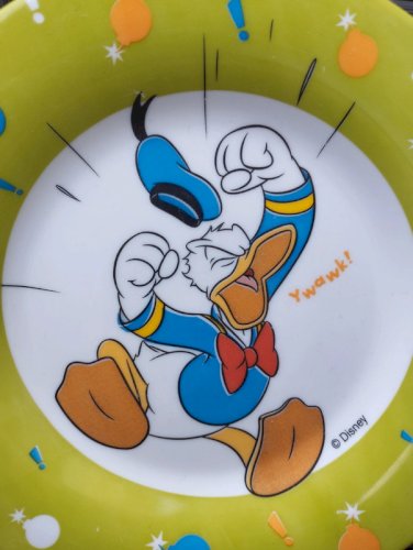 assiette donald duck disney vintage