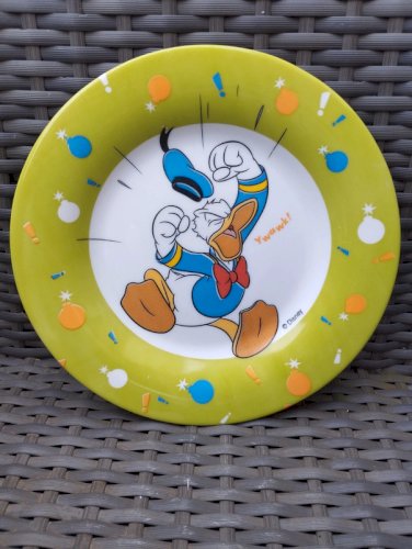 assiette donald duck disney vintage