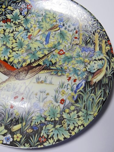 Assiette edition limitée Haviland & Parlon 1976 Limoges "Enchanted forest"