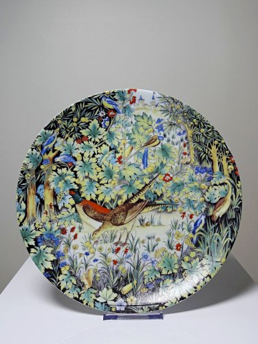 Assiette edition limitée Haviland & Parlon 1976 Limoges "Enchanted forest"