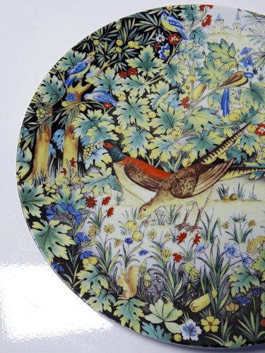 Assiette edition limitée Haviland & Parlon 1976 Limoges "Enchanted forest"
