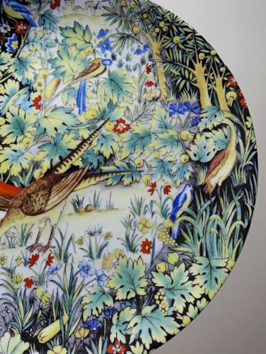 Assiette edition limitée Haviland & Parlon 1976 Limoges "Enchanted forest"