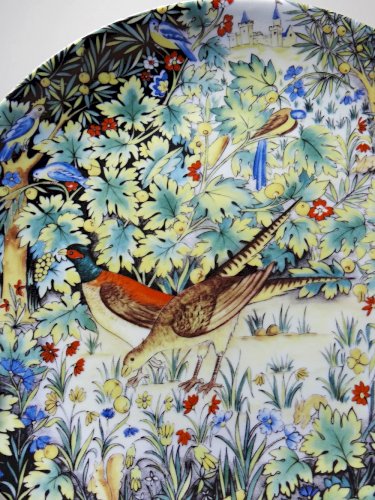 Assiette edition limitée Haviland & Parlon 1976 Limoges "Enchanted forest"