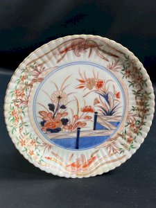Assiette en porcelaine de Chine XIXe