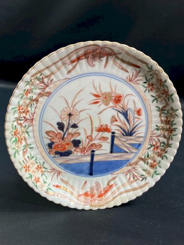 Assiette en porcelaine de Chine XIXe