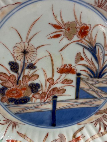 Assiette en porcelaine de Chine XIXe