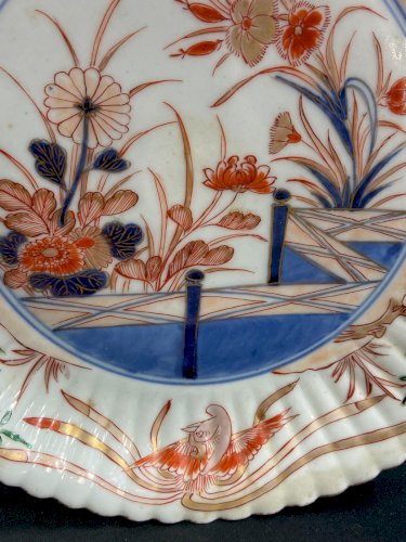 Assiette en porcelaine de Chine XIXe