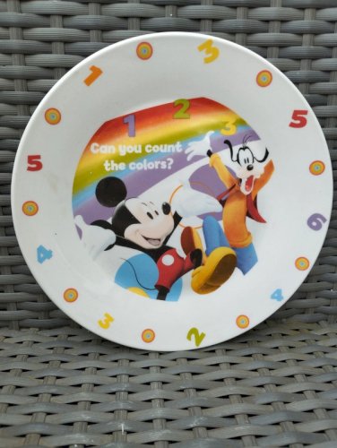 assiette mickey disney vintage 