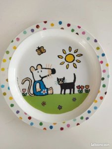 Assiette mimi la souris petit Jour paris