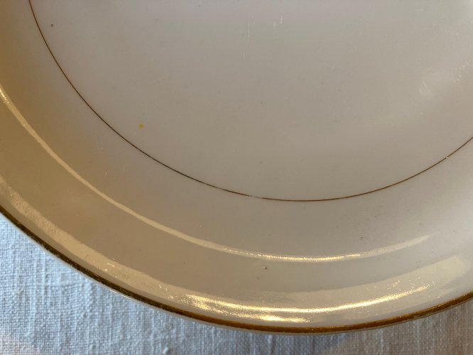 Assiette montée Frank Haviland, Limoges