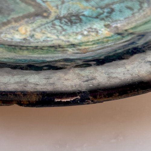 Assiette par Paul Yvain (1919-2007) Keraluc Quimper  M4006
