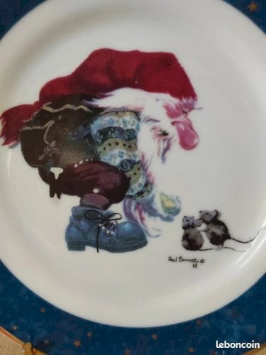 Assiette plate Paul Bonner, JaRolina Poland