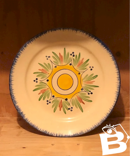 Assiette plate vintage