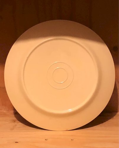 Assiette plate vintage