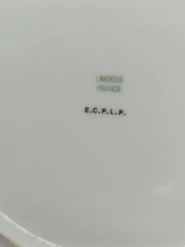 assiette porcelaie limoges E.c.p.l.p modele le coq par picasso  en bon etat