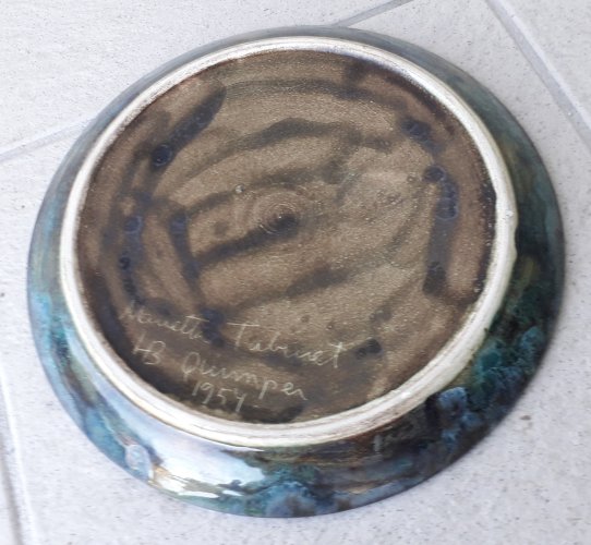 Assiette Quimper Taburet