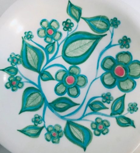 Assiette rétro Voluform