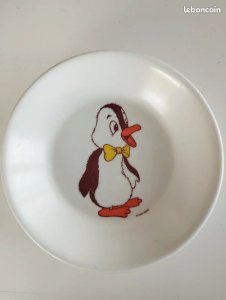 vintage Tefal children's plate