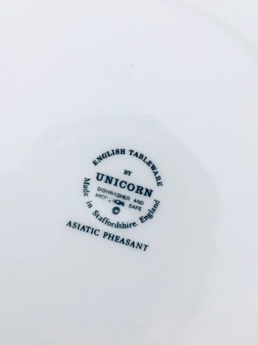 Assiette Unicorn England