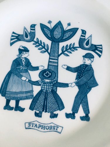 Assiette vintage Royal Sphinx