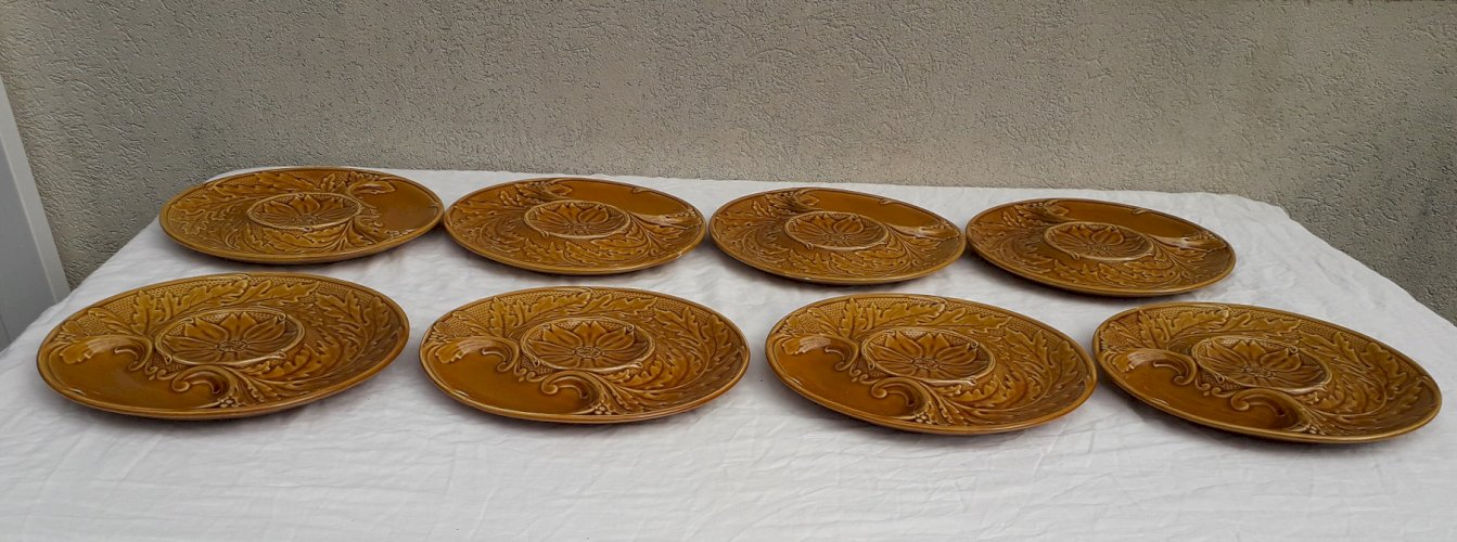 Assiettes à artichaut Gien