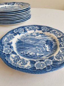 Wedgwood English dessert plates