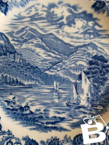 Assiettes à dessert anglaises Wedgwood