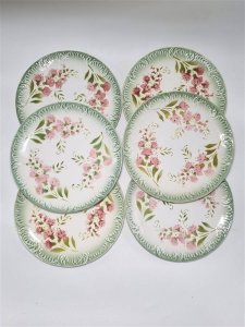 Assiettes à dessert Digoin & Sarreguemines